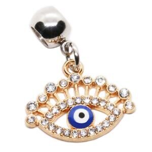Evil Eye Charms for Bracelets - Evil Eye Decor for a Necklace